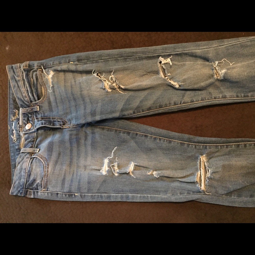 American Eagle Stretch Straight Leg Jeans